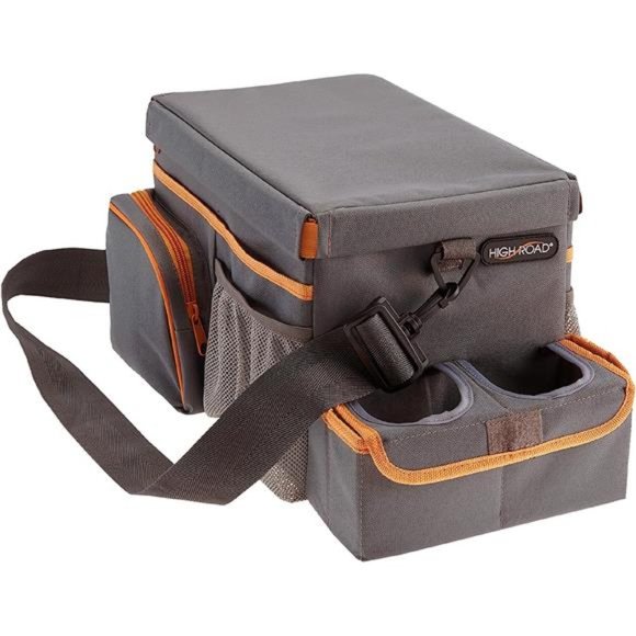 High Road CarHop Car Seat Organizer for Kids and Adults with Cup Holder Tray - Picture 1 of 6
